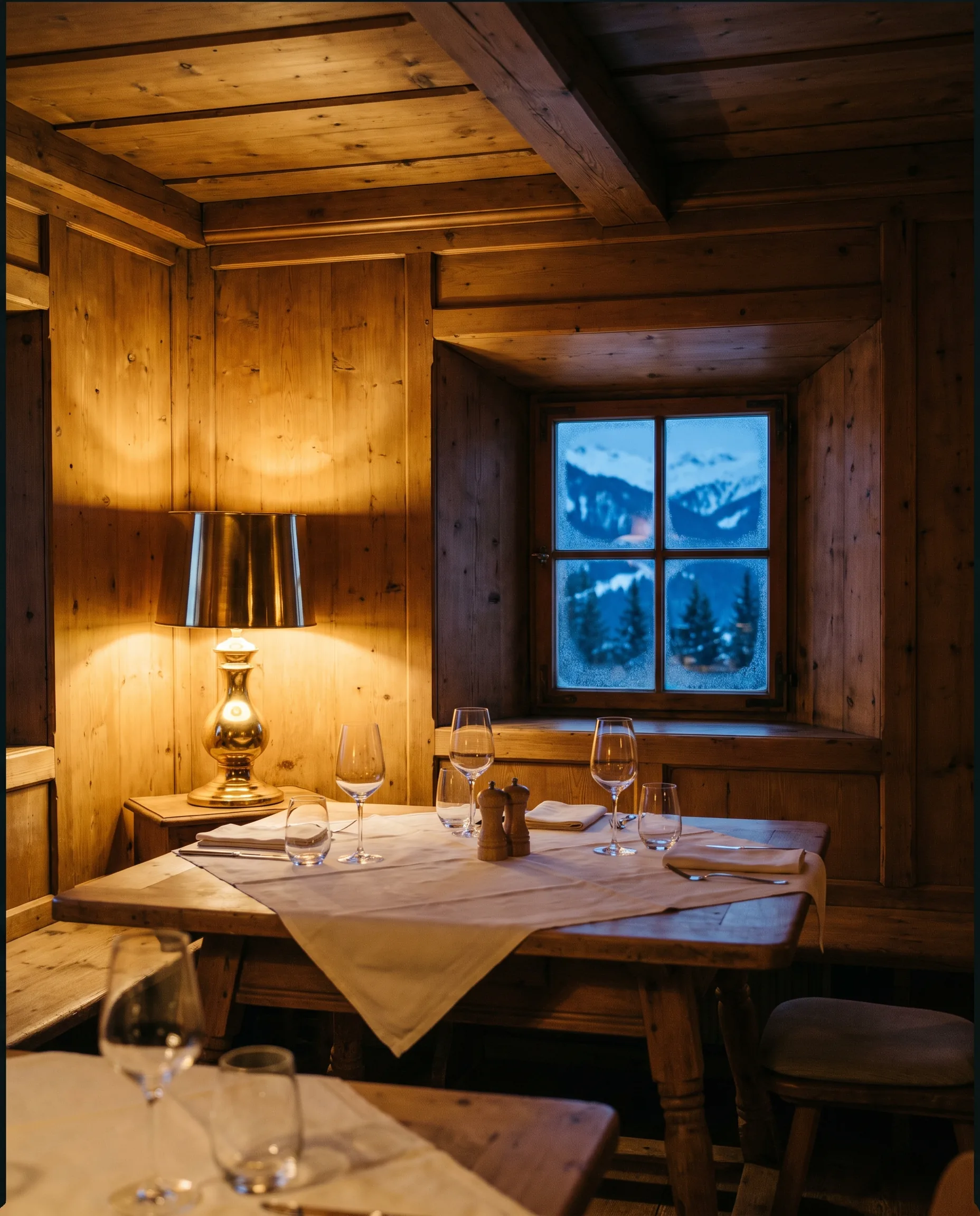 Die Stuben der Ulmer Hütte